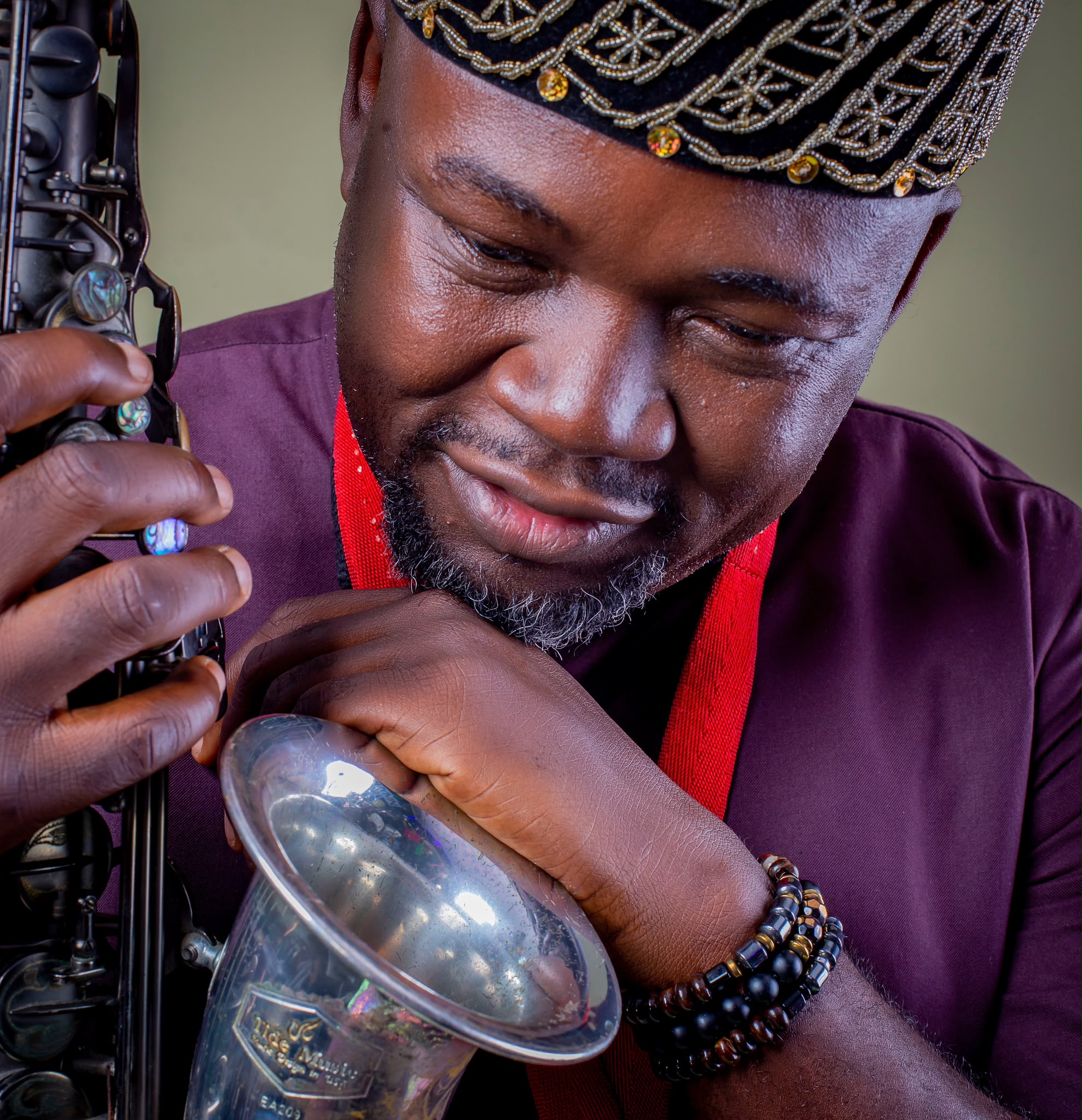 Arugbo Ojo Series I album artwork featuring Segun Oluwayomi in regal cap